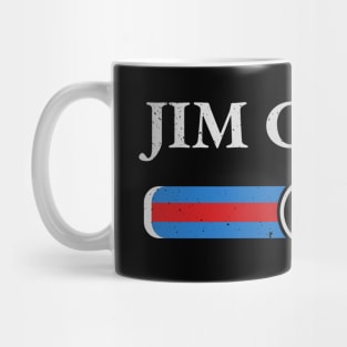 Graphic Jim Name Vintage Birthday Retro Gift Mug